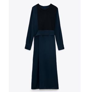 Zara Combination Dress Size S NWT